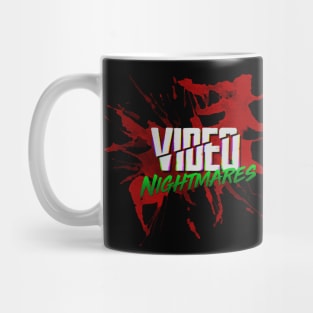 Video Nightmares Red Splat Mug